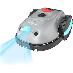YARDCARE V100 Robot Tagliaerba Senza Filo Perimetrale, Navigazione Visiva, Evita gli Ostacoli(150 tipi), Robot Tosaerba a Batteria da 4,0 Ah con Lama di Ricambio, Adatto a Piccoli Giardini