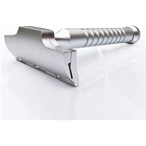 RazoRock Rasoio di sicurezza RazoRock Hawk satinato anodizzato a bordo singolo, singolo, standard