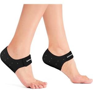 BukihomeTacco Coppe per Talloni Fasciite Plantare - Inserti per Donna Uomo Tacchi Spur Dolore Relief 36-41