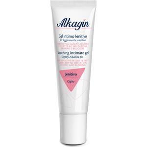 Alkagin Gel Intimo Lenitivo 30ml - pH Leggermente Alcalino, Estratto di Giglio Bianco, Ideale per Parti Intime Sensibili