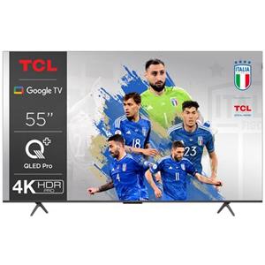 TCL - TV QLED Ultra HD 4K 55' 55C655 Smart TV PPI Direct-LED - SPEDIZIONE GRATUITA