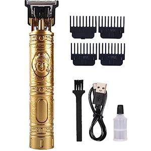 Generic Tagliacapelli professionale senza fili per uomo Kit per la toelettatura dei capelli con potente taglierina in acciaio inossidabile Design ergonomico Batteria ricaricabile portatile per tutti i tipi di