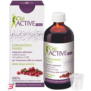 Erboristeria Magentina Cist Active Concentrato 250 ml - Integratore per il benessere delle vie urinarie con succo di cranberry e FOS