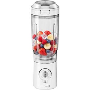 DREAME PortFresh Frullatore Portatile, Base Rimovibile, Ricarica Rapida, Bicchiere 880 ml Senza BPA (Capacità 500 ml), 5 Funzioni Preimpostate, Modalità di Autopulizia,Lavabile in Lavastoviglie,Bianco