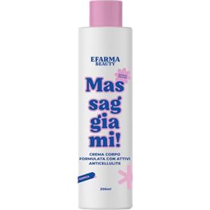 eFarma Beauty Massaggiami! Crema Corpo Anticellulite Rassodante e Drenante 200 ml con Centella e Ginseng Made in Italy