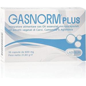 LAERBIUM PHARMA Srl GASNORM PLUS 36CPS 23,4G