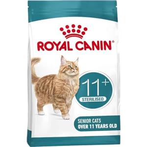 Royal Canin Ageing Sterilised 11+ | 4 kg | Alimento secco per gatti sterilizzati a partire dall'11° anno di età | Formula con HealthyAge7™ Complex | Contiene crocchette facili da masticare