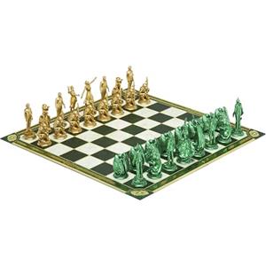 The Noble Collection Noble Set di Scacchi - Shiz University Contro Emerald City Wicked