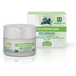 Helan Couperose Crema Giorno Base 50 ml - Idratante e Rinfrescante per Pelli Sensibili