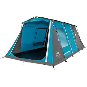 Coleman Tenda Fastpitch Victoria Falls 4 |Montaggio rapido in 2 minuti | 2 camere da letto|Tenda familiare compatta per 4 persone| Tenda da festival e campeggio |Impermeabile 4500 mm