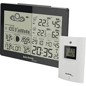 techno line WS 6760 Stazione Meteo, Nero