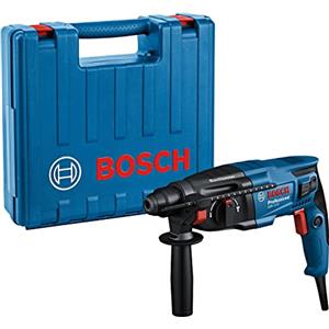 Bosch Professional Martello perforatore GBH 2-21 D Bosch Professional (con SDS plus, incl. impugnatura supplementare, panno, asta di profondità, in valigetta)