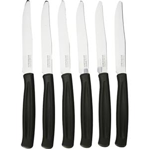 FISKARS Coltello da Bistecca 6 Pezzi in Acciaio Inox con Lama da 11 cm
