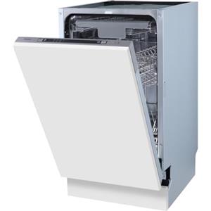 Hisense HV523E10, Lavastoviglie slim, Classe E, 10 coperti, 47db, 7 programmi, terzo cesto, partenza ritardata, motore asincrono, total AcquaStop, 9L