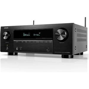 Denon AVR-X2800H ricevitore AV 7.2 canali, amplificatore HiFi con Dolby Atmos, DTS:X, 6 ingressi HDMI e 2 uscite, 8K HDMI, Bluetooth, WLAN, AirPlay 2, HEOS Mulitroom, compatibile con Alexa, nero