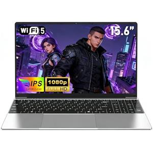 NAIKLULU 15,6 Pollici Computer Portatile Gaming Processore i7 7600U (2,8 a 3,9 GHz), 16GB RAM 1TB SSD Pc Portatile Gamer 2026 Laptop, Tastiera Completa Retroilluminata, Full HD 1920x1080P