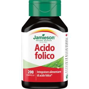 Jamieson Acido Folico 200 Compresse - Integratore per Gravidanza e Sistema Immunitario