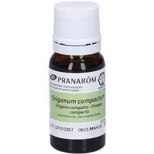 Pranarom Olio Essenziale di Origano Compatto Bio 10 ml - Chemiotipizzato, Favorisce la Circolazione