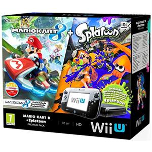 Nintendo Mario Kart 8 + Splatoon Wii U Premium Pack - Bundle Limited - Nintendo Wii U