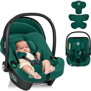 LIONELO ASTRID i-Size Seggiolino Auto Neonati 40-87cm Ovetto gr 0+ Montaggio rivolto all'indietro, Cintura di sicurezza a 3punti Protezione laterale Inserto Dri-Seat