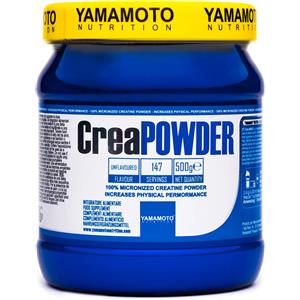Yamamoto Nutrition CreaPOWDER 500g - Integratore Alimentare di Creatina Monoidrato Pura per Incrementare le Prestazioni Fisiche