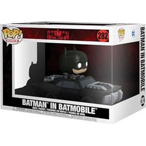 Funko Pop! Ride Super Deluxe - Batman in Batmobile - Figura in Vinile da Collezione per Fan e Regali