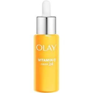 Olay Siero Vitamina C, AHA e Niacinamide, Anti-Macchie, Uniforma e Idrata, Non Unge, 40ml