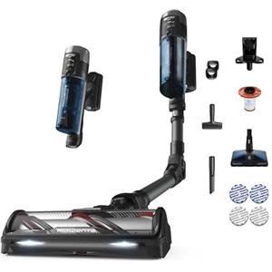 Rowenta X-Force Flex 12.60 Neo, Aspirapolvere Lavapavimenti, Scopa Elettrica Senza Fili con Regolazione Automatica della Potenza, Display, Autonomia Fino a 60 Minuti, 150 AirWatt, RH9LC0