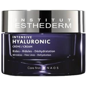 Institut Esthederm Crema Lissante Intensiva all'Acido Ialuronico - 50 ml, idratante anti-età con 3 forme di acido ialuronico