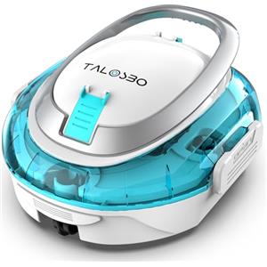 TALOSBO (2026 Upgrade) S2 Robot Piscina Senza Fili,Doppia Filtrazione, Automatica 90 Min Robot Piscina Fuori Terra, Doppio Motore,Parcheggio Automatico,per Piscine Fino a 80 m²