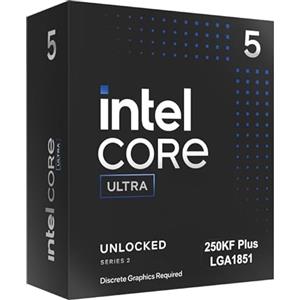 Intel® Core™ Ultra 5 Processor 250KF Plus 18 cores (6 P-cores + 12 E-cores) up to 5.3 GHz
