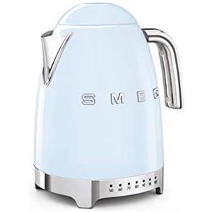 SMEG Bollitore Elettrico KLF04PBEU, 7 Cups, Blu Pastello