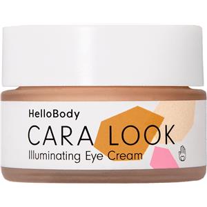 HelloBody Cara Look 15ml - Crema contorno occhi idratante e illuminante, anti occhiaie e rughe