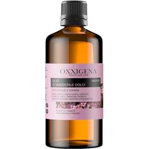 Oxxigena - Olio di Mandorle Dolci Naturale e Puro al 100%, Confezione da 500 ml, Estratto a Freddo, Ideale per Massaggi Corpo, come Idratante e Struccante per la Pelle Secca e per i Capelli Crespi