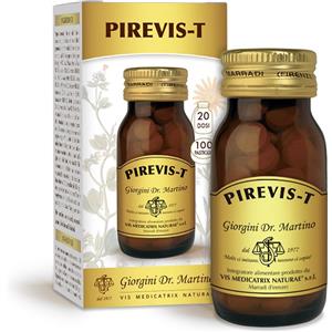 DR.GIORGINI PIREVIS-T 100 Pastiglie - Integratore con Astragalo, Baptisia e Acerola per le difese naturali