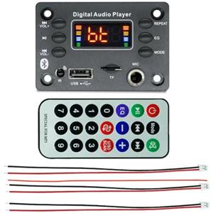 Lwaviwer Interfaccia Microfono Bluetooth Scheda di Decodifica Mp3 Scheda Amplificatore 2X25W Modulo Bluetooth Accessori Audio per Auto