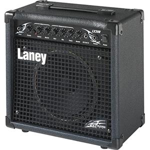 Laney LX20R - Amplificatore di chitarra elettrica da 20 W con riverbero, guida, EQ a 3 bande, input Aux per inceppamento e output per cuffie - ottimo per i principianti e l'uso della casa - Black