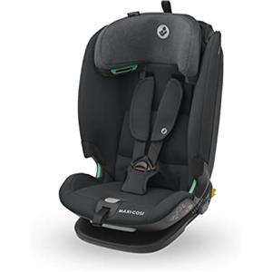 Maxi-Cosi Titan Plus i-Size, Seggiolino Auto ISOFIX, 15 Mesi - 12 Anni (76 - 150 cm), Reclinabile in 4 Posizioni, Regolabile in Altezza, Side Impact Protection G-CELL, per Bambini, Authentic Graphite
