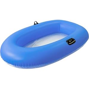 GjnjfdF Barca Gonfiabile Per Bambini - Canotto Trasparente Con Fondo Trasparente - Zattera Per Lago 160 X 110 Cm Per Adulti E Bambini Galleggiante Per Esplorazione E Attività Acquatiche Ricreative