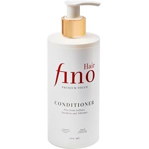 fino Hair Balsamo Repair 300 ml - Umidità intensiva e accumulo con olio di cocco, olio di argan, cheratina, pantenolo, anti-crespo e lucentezza, senza siliconi, senza parabeni, per capelli secchi o