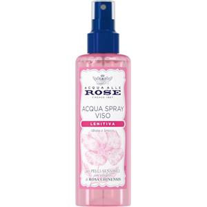 Acqua alle Rose Acqua Spray Viso Lenitiva 200 ml - Rinfrescante e Calmante con Estratto di Rosa Chinensis, 98% Ingredienti Naturali
