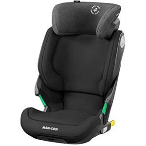 Maxi-Cosi Kore i-Size Seggiolino auto per bambini 3,5 - 12 anni, 100 - 150 cm, Seggiolino auto ISOFIX, Altezza/Larghezza regolabile, Sistema di protezione laterale SPS Plus, Authentic Black