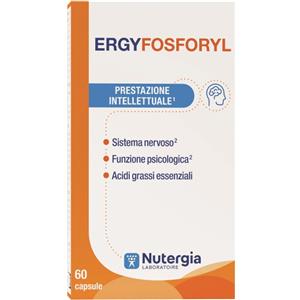 LABORATORI NUTERGIA Ergyfosforyl - Integratore con Fosfolipidi Marini e Omega 3, 60 Capsule