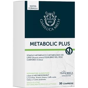 GIANLUCA MECH Srl Metabolic Plus - Integratore per Stimolo Metabolico - 30 Compresse