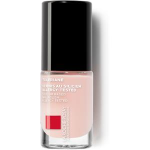 La Roche-Posay Toleriane Vernis Au Silicium Rose 6 ml - Smalto Ipoallergenico Fortificante per Unghie Fragili