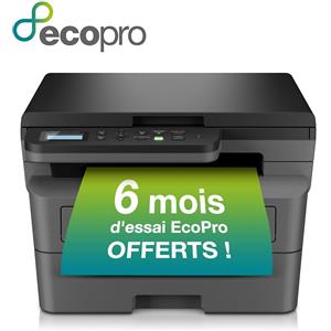 Brother DCP-L2627DWE Stampante Multifunzione Laser Monocromatica A4 1200 x 1200 DPI 32 ppm Wi-Fi con 6 mesi di toner EcoPro