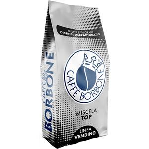 Caffè Borbone Miscela TOP in Grani - 1 kg di Caffè Dolce e Cremoso per Vending