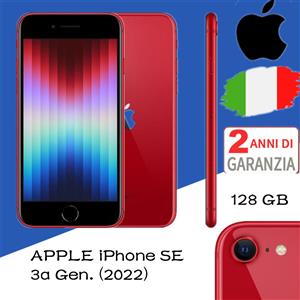 Apple iPhone SE 3a Gen. (PRODUCT)RED - 128GB - (Sbloccato) ????NUOVO & SBLOCCATO