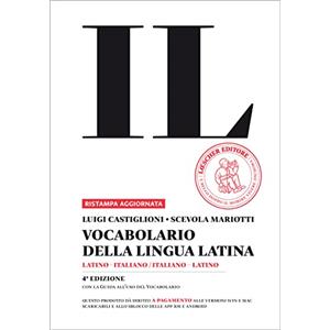 Loescher Vocabolario della lingua latina + Guida.