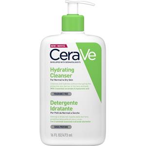 CeraVe Detergente Idratante 473ml - Per pelli normali a secche, con ceramidi e acido ialuronico